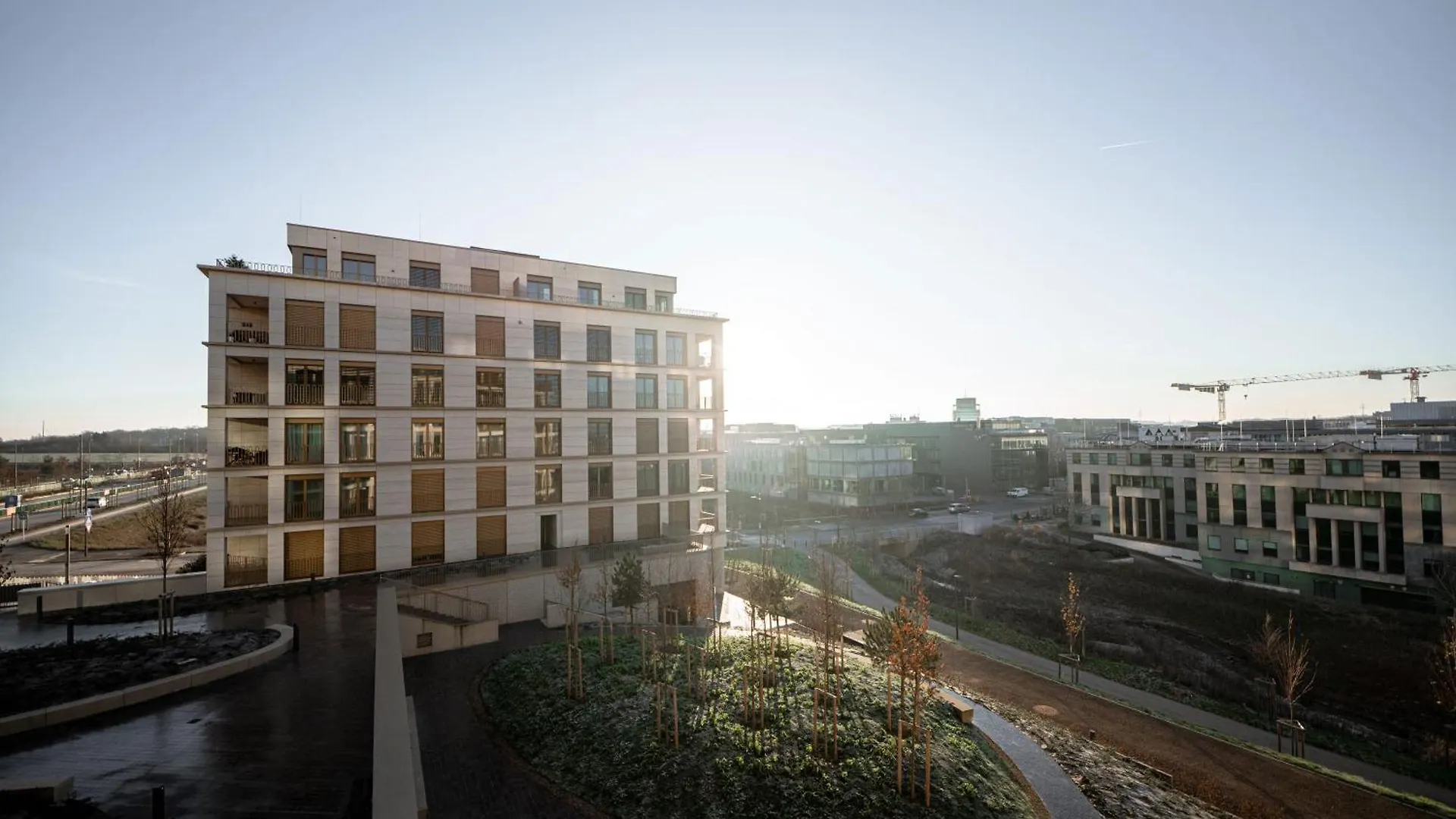 Apartman Modern Studio In Gasperich With Balcony & Wi-Fi Luxemburg Luxemburg